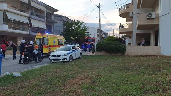 Φωτογραφικό στιγμιότυπο από το σημείο.