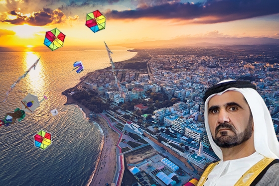 Αφού είδε πως είμαστε πρωταθλητές στο "πέταγμα του χαρταετού", είπε να επενδύσει στην πόλη ο Σείχης!