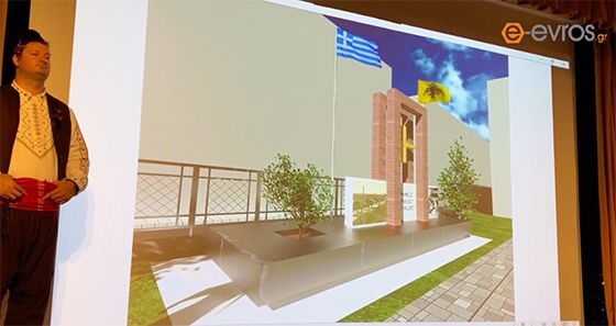 Το προσχέδιο του Μνημείου Θρακικού Ελληνισμού.