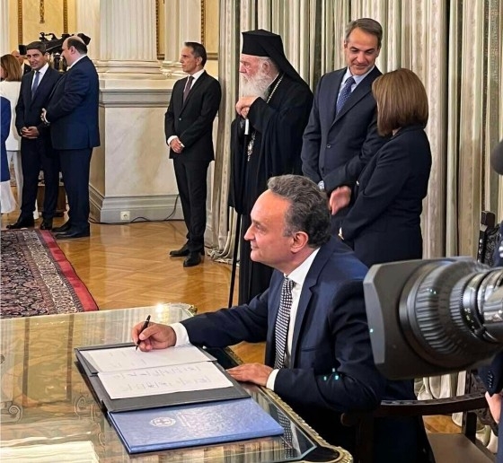 Υφυπουργός Αγροτικής Ανάπτυξης & Τροφίμων ορκίστηκε ο επανεκλεγείς βουλευτής Έβρου της Νέας Δημοκρατίας, Σταύρος Κελέτσης.