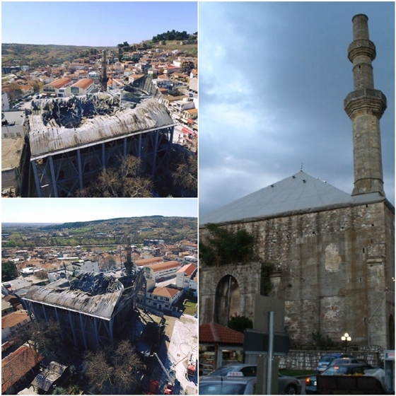 Yanan Dimetoka Beyazıt Camii hakkında açıklama