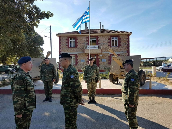 Ο Αρχηγός ΓΕΣ επισκέφθηκε την περιοχή ευθύνης XII Μ/Κ ΜΠ (φωτορεπορτάζ)