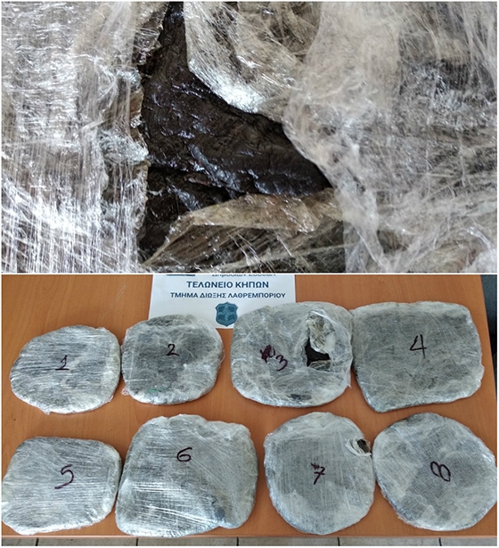 Αυτή είναι η ποσότητα που εντοπίστηκε και κατασχέθηκε από τους Τελωνειακούς 