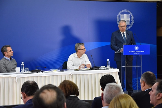 Στιγμιότυπο από τη Συνέντευξη Τύπου που παραχώρησε εχθές στη Κομοτηνή