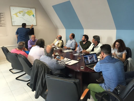 Φωτογραφία από τη χθεσινή συνάντηση.