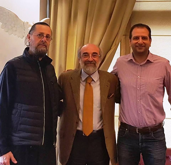 Ο κ. Καβαλιώτης, ο κ. Λαμπάκης και ο κ. Βαταμίδης