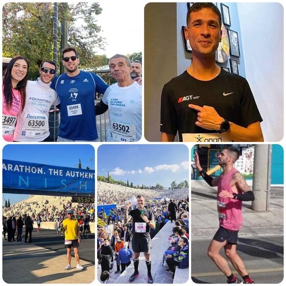 Δυναμικό "παρών" Εβριτών στον Αυθεντικό Μαραθώνιο της Αθήνας