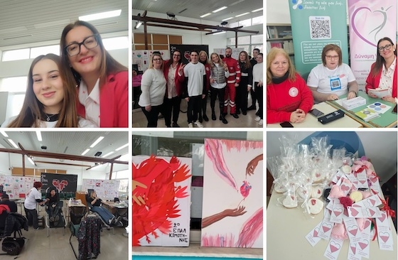 Εμπνεύστρια και συντονίστρια της δράσης ήταν η εκπαιδευτικός Ευαγγελία Λεοντίδου