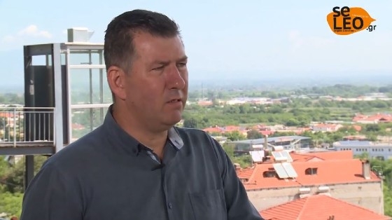 Ο πρόεδρος των συνοριοφυλάκων κ. Παναγιώτης Χαρέλας.