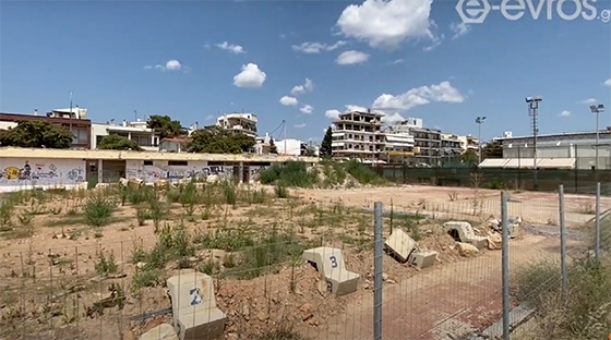 Ο χώρος έχει εγκαταλειφθεί στην τύχη του και ρημάζει μέρα με την ημέρα.