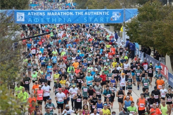 Στον Μαραθώνιο συμμετείχαν περισσότεροι από 70.000 δρομείς ανάμεσα τους 18.000 από το εξωτερικό!