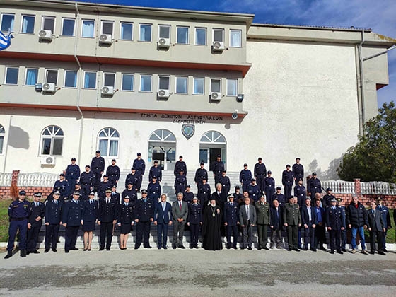 Στιγμιότυπο από την ορκομωσία.