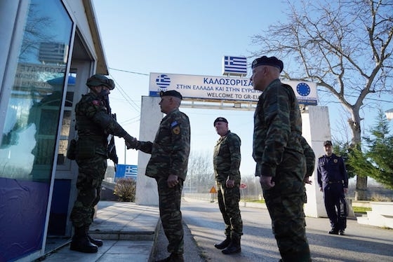 Ο Αρχηγός ΓΕΕΘΑ αντάλλαξε ευχές με το προσωπικό με την ευκαιρία των Άγιων Ημερών των Χριστουγέννων και της έλευσης του Νέου Έτους.