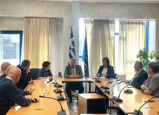 Μέλη του δικτύου ThesBerlin συνάντησε ο περιφερειάρχης ΑΜΘ