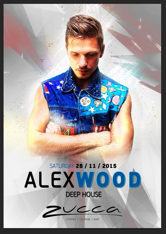 Ο Alex Wood το Σάββατο στα decks του "Zucca" cafe bar