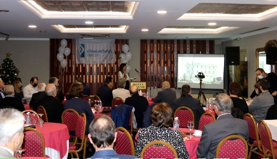 Η εκδήλωση ήταν αφιερωμένη στην συμπλήρωση 100 χρόνων λειτουργίας του Επιμελητηρίου Έβρου.