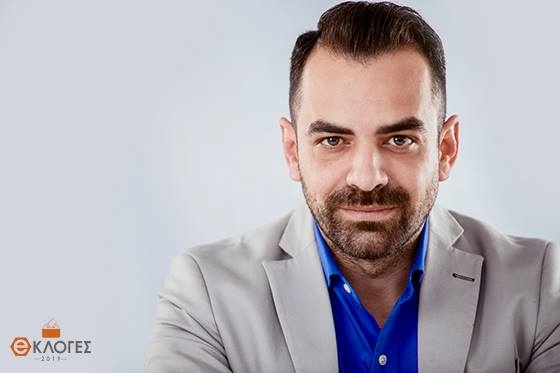 Ο Γιάννης Σαρρίδης, υποψήφιος Δημοτικός Σύμβουλος με την παράταξη "Πόλη & Πολίτες" του Βαγγέλη Λαμπάκη 