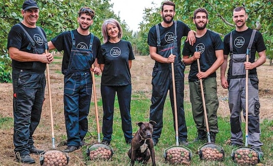 Τα καρύδια και τα αμύγδαλα της οικογένειας Τέλιου, από τις Φέρες.