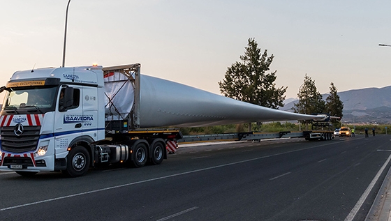 Τμήματα ανεμογεννητριών θα μεταφερθούν από την Εγνατία Οδό - Τι θα ισχύει με την κυκλοφορία
