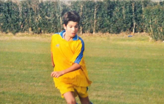 Ο 12χρονος Στέφανος Βαρσαμίδης αγωνίζεται στην ομάδα της Καππαδοκίας.