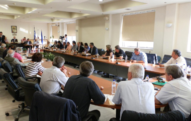 Πέντε είναι τα θέματα που θα συζητηθούν.