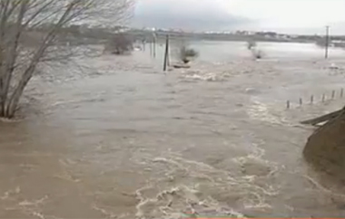 Ανησυχία προκαλεί η στάθμη του ποταμού Έβρου.