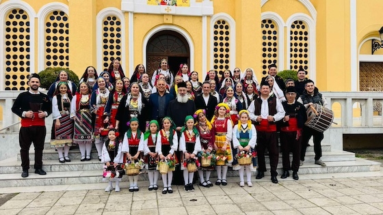 Την κεντρική παρουσίαση της «Ρουμπάνας» ανέλαβε ο Πολιτιστικός Λαογραφικός Σύλλογος Παραδοσιακών Χορών «ΑΚΡΙΤΕΣ».