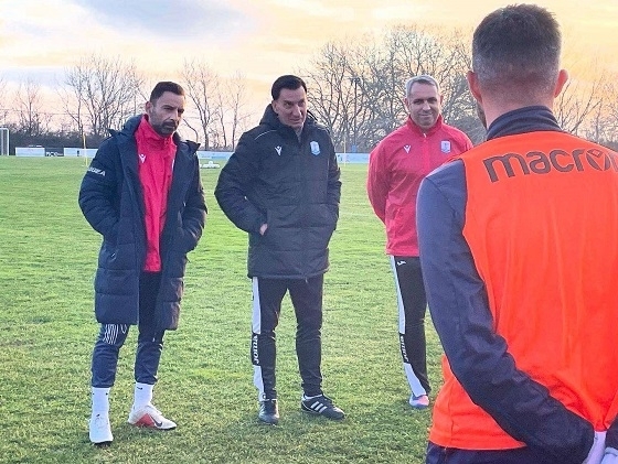 08/01 ήταν η πρώτη προπόνηση για τον Κώστα Φραντζέσκο στην Αλεξανδρούπολη.