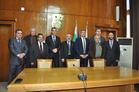 Επίσκεψη αντιπροσωπείας θεσμικών παραγόντων της Αλεξανδρούπολης στο Μπουργκάς της Βουλγαρίας