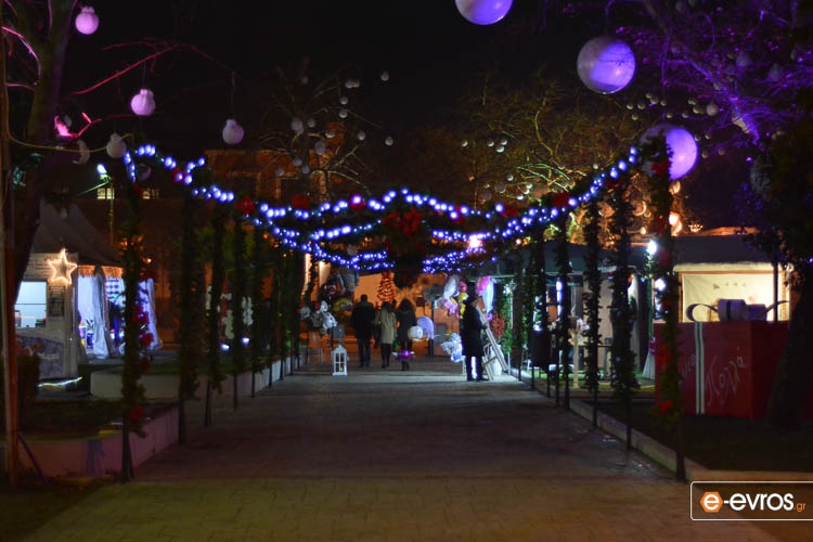 Φωτογραφική εξόρμηση στο Πάρκο Χριστουγέννων, στην Αλεξανδρούπολη