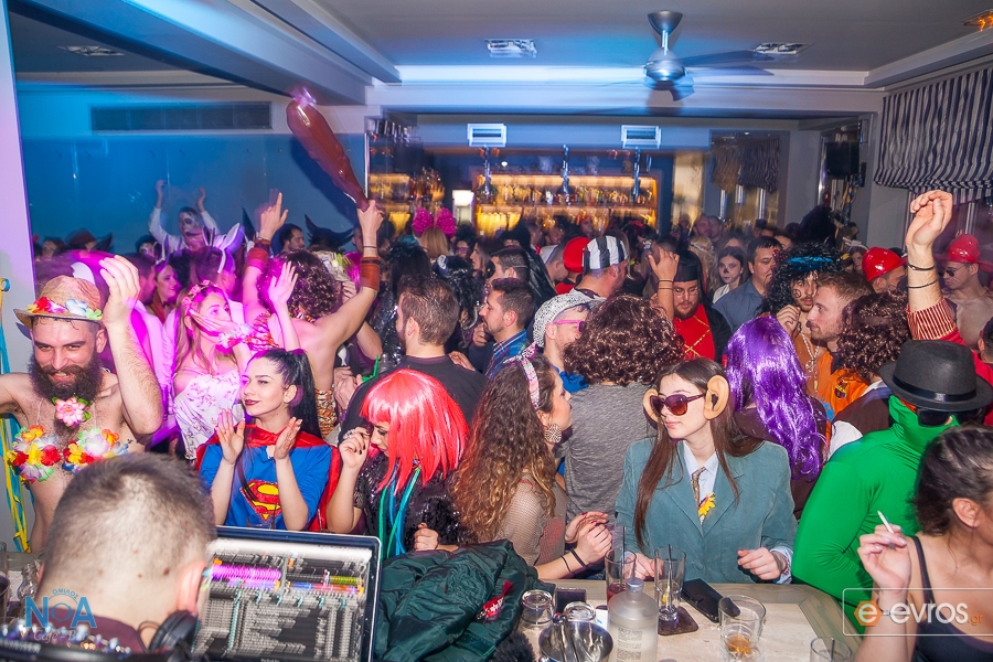Τρελό ξεφάντωμα στο αποκριάτικο party του ΝΟΑ! 
