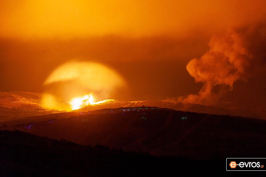Παρμενίων 2019: Η νυχτερινή ΤΑΜΣ "Βελισσάριος" μέσα από τα "μάτια" του e-evros.gr (video)