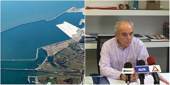 "Στην απ' έξω" ο λιμένας Αλεξ/πολης, ως σημείο αποθήκευσης υλικών του ΤΑP