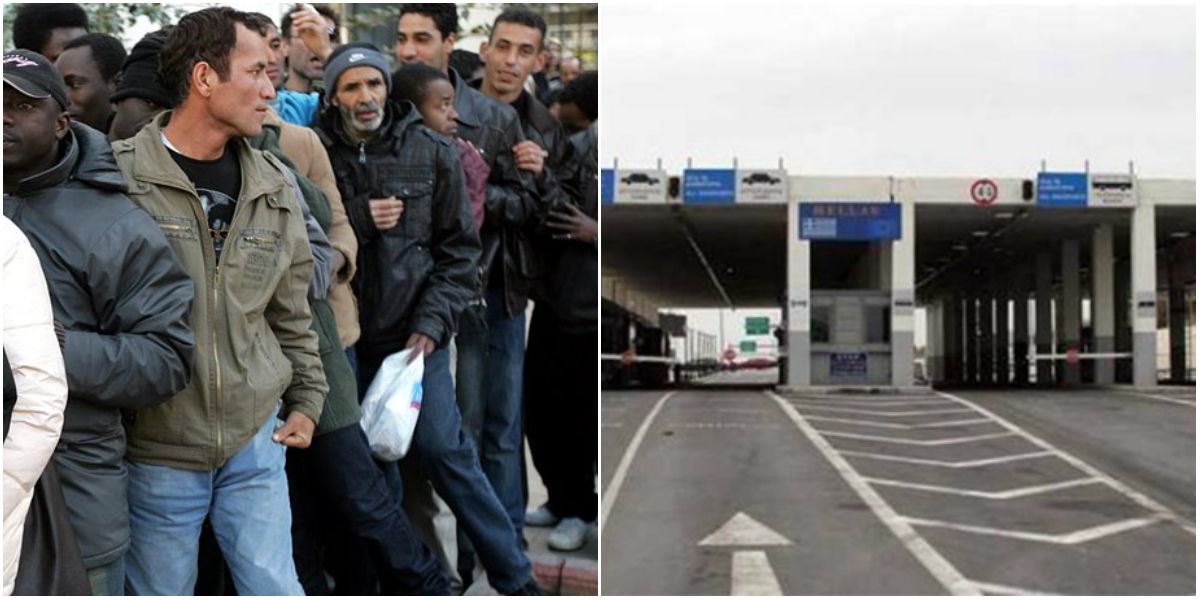 Επαναπροώθηση 240 μεταναστών μέσω τελωνείου Κήπων