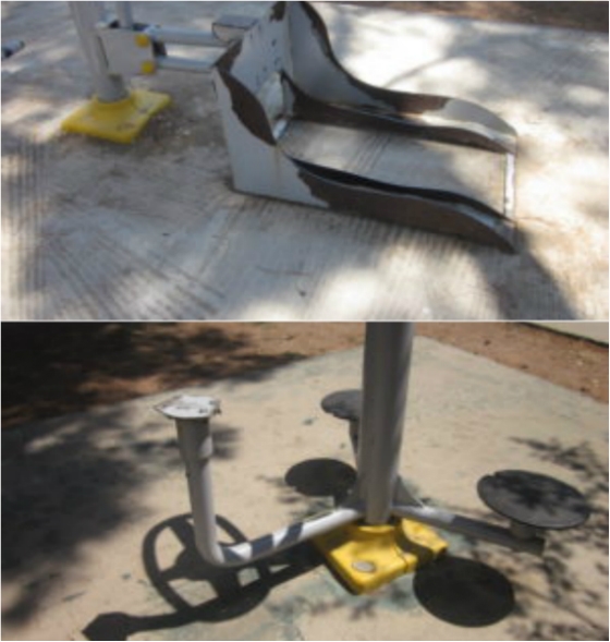 Πολλά τα παράπονα των πολιτών για την κατάσταση των οργάνων γυμναστικής στο Πάρκο Προσκόπων