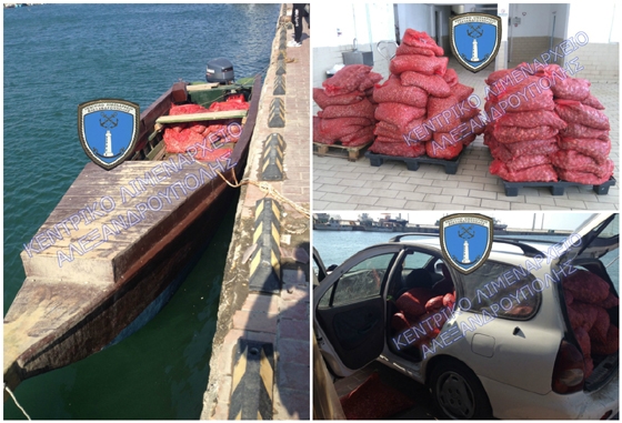 Μαΐστρος: Συνελήφθησαν 4 άτομα με 88 σάκους ακατάλληλα όστρακα