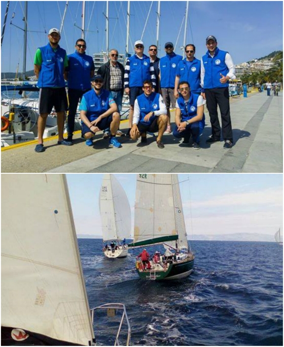 Ο ΟΦΘΑ ιστιοπλοΐας στους αγώνες ανοικτής θαλάσσης "ΘΑΣΟΣ 2016"