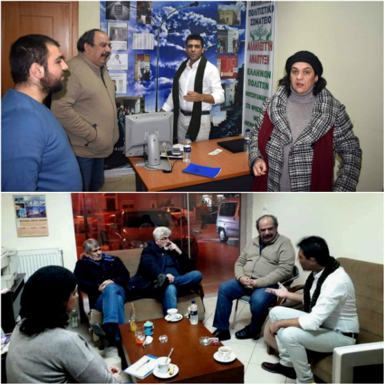 Άβαντος Αλεξ/πολης: Το σύλλογο "Αλληλεγγύη Ανάπτυξη" επισκέφτηκε ο κ. Δευτεραίος, ενόψει της ευρείας σύσκεψης των φορέων