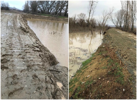 Τα σημεία των παρεμβάσεων σε Ψαθάδες & Ισαάκιο