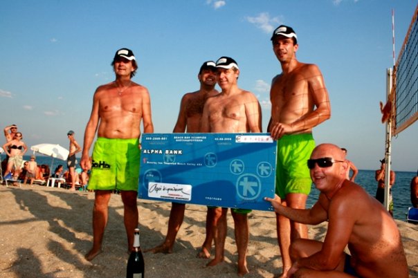 Ο heat Radio στο τουρνουά beach volley στο "Scrorpio".