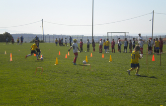 Στιγμιότυπο από το αγωνιστικό τουρνουά.  