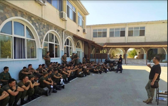 Επίσκεψη της Ε.ΣΥ.Φ.Ν.Ε στους νέους Συνοριακούς Φύλακες στη Σχολή Αστυνομίας του Διδυμοτείχου