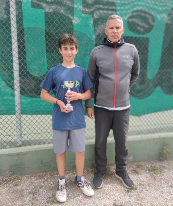 Ο Παναγιώτης Χαρνίδης κατέκτησε την πρώτη θέση στο 64αρι ταμπλό του τουρνουά κατηγορίας Ε4 Α12