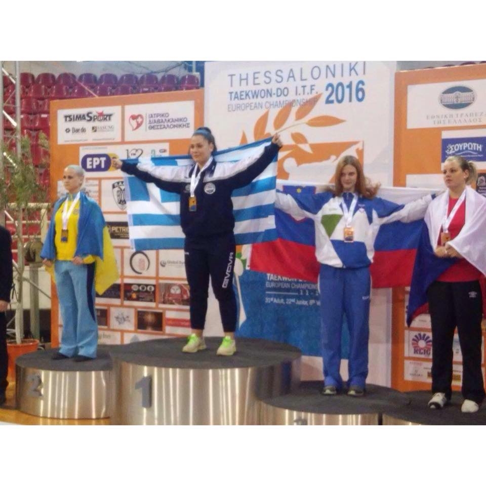 Χρυσό για τη Σαμοθρακίτισσα Παρθένα Μανωλούδη στου Πανευρωπαικό ΤΑΕ KWON DO ΙΤF