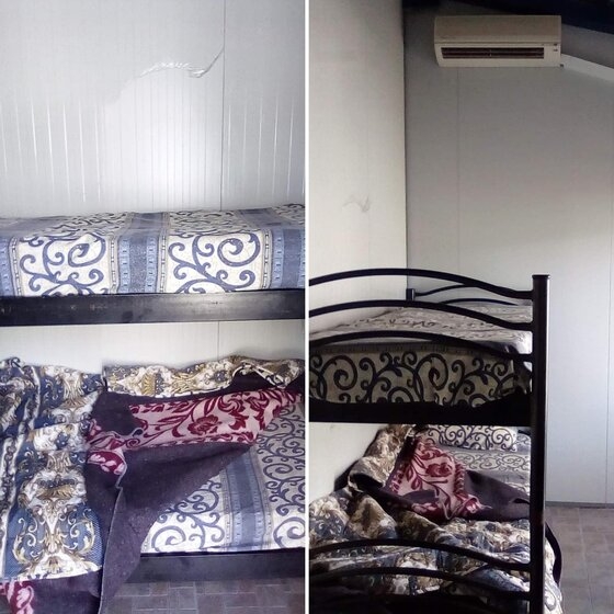 Ένα δωμάτιο και θέμανση βρήκε ο κ. Τάσος αυτές τις ημέρες στην Αλεξανδρούπολη