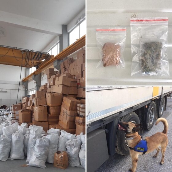 20.544 τεμάχια παραποιημένα είδη ένδυσης, υποδήματα και τσάντες διαφόρων σημάτων "πιάστηκαν" στο Τελωνείο των Κήπων.