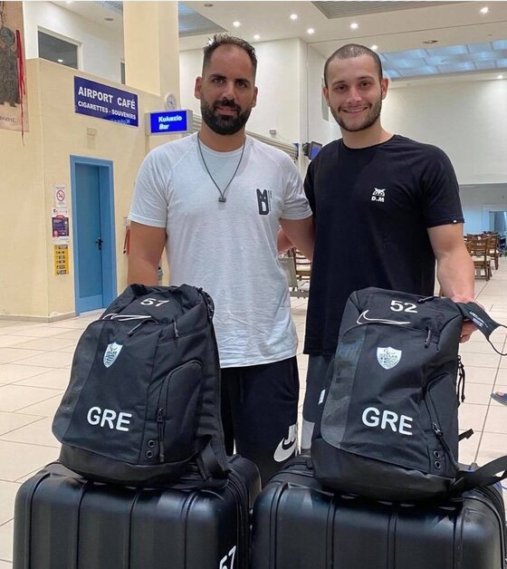 Ο Δημοσθένης Μιχαλεντζάκης και ο προπονητής του Τάσος Καλλιτσάρης αναχωρούν για το Τόκιο και τους Παραολυμπιακούς Αγώνες!