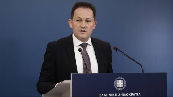 Ο αναπληρωτής Υπουργός Εσωτερικών, Στέλιος Πέτσας.