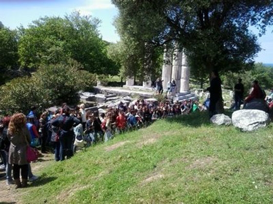 500 μαθητές από Έβρο και Ροδόπη επισκέφθηκαν τη Σαμοθράκη
