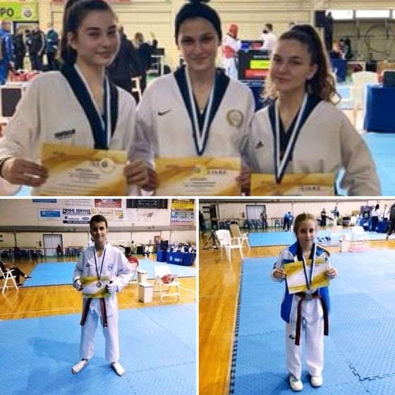 Στιγμιότυπο από το 1ο Προκριματικό Πρωτάθλημα Taekwondo στη Θεσσαλονίκη.